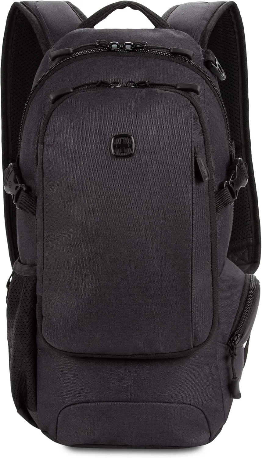 SwissGear 3598 Backpack Narrow Daypack, Dark Grey, 18-Inch