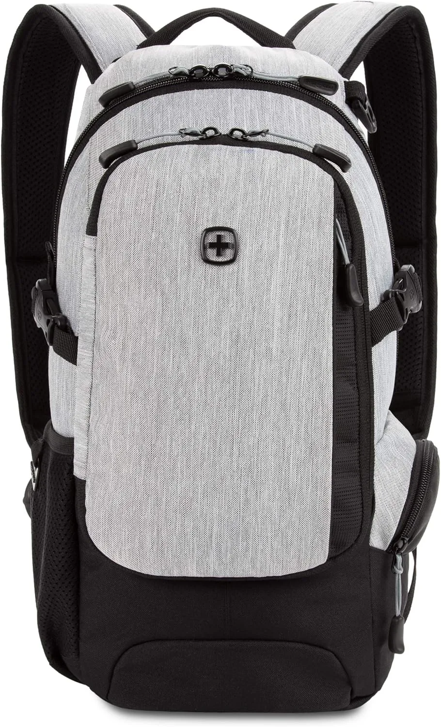 SwissGear 3598 Backpack Narrow Daypack, Light Grey/Heather, 18-Inch