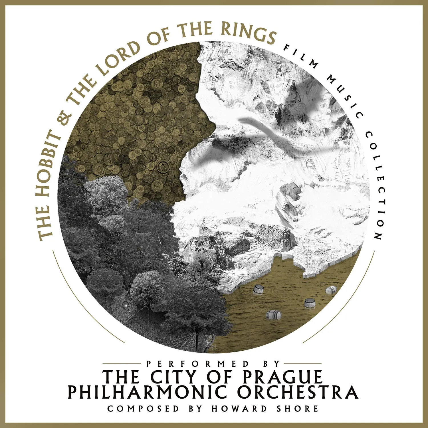 THE HOBBIT & THE LORD OF THE RINGS FILM MUSIC COLLECTION [VINYL]