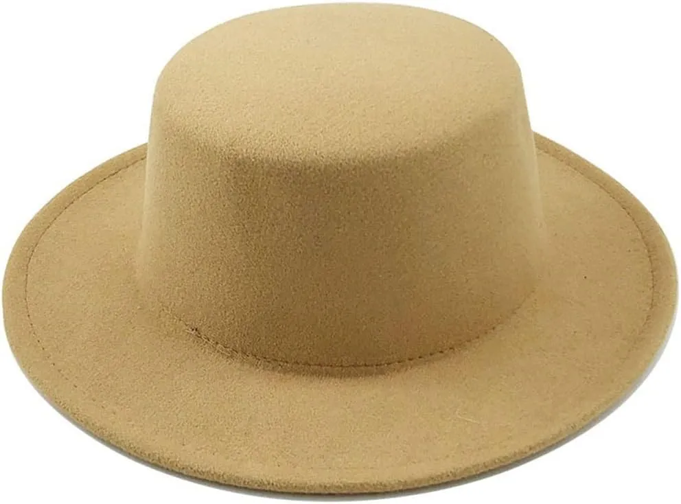 Winter Women Men Ladies Fedoras Top Jazz Hat European American Round Caps Bowler Hats Sombrero