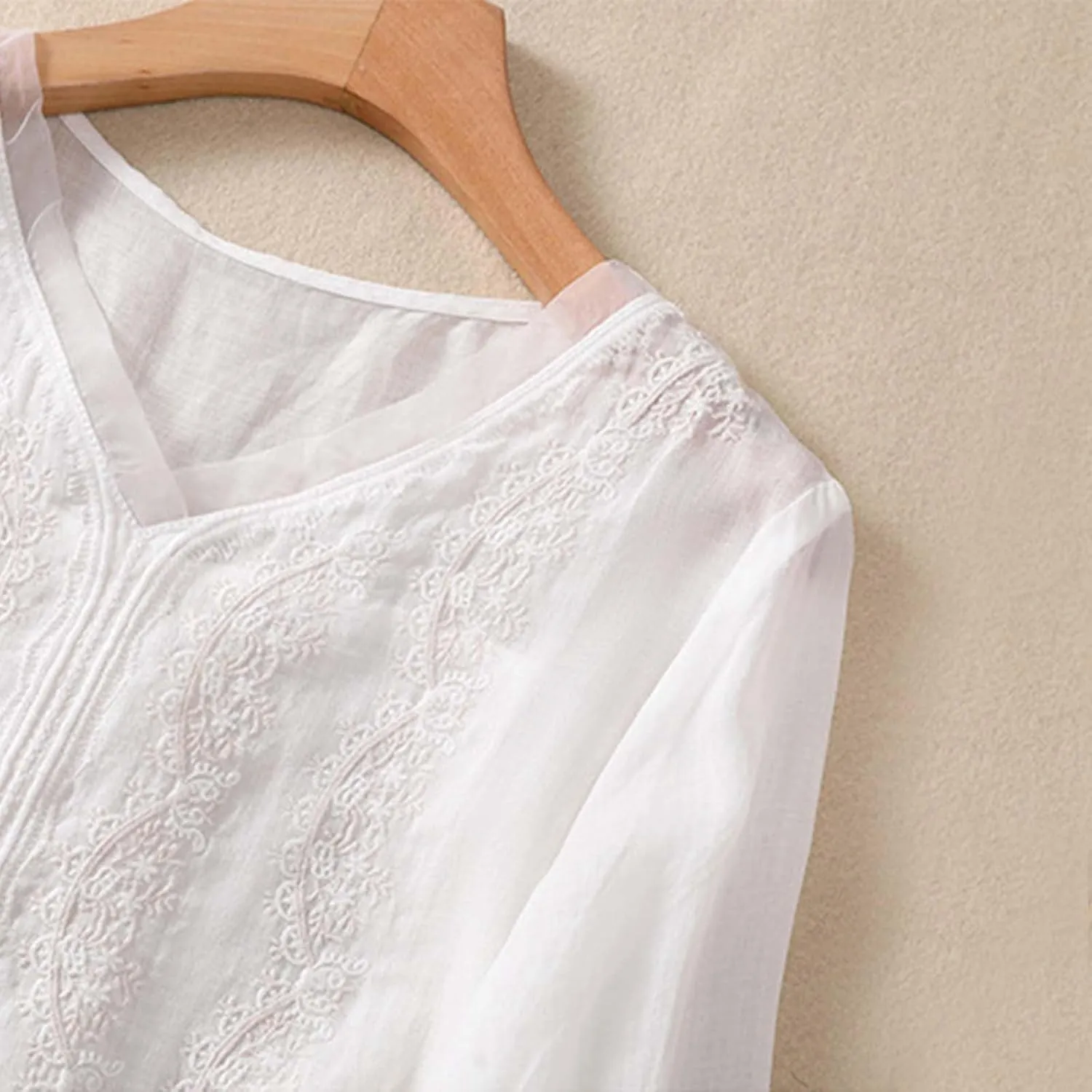 Womens Cotton Tops 2025 Dressy Casual Linen Blouse Vintage Loose Fit Work Shirts Graphic Tees Boho Trendy Clothes 2025