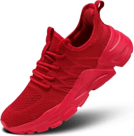Womens Running Shoes Slip-on Walking Tennis Sneakers Lightweight Breathable Casual Soft Sole Mesh Workout Sports Shoes