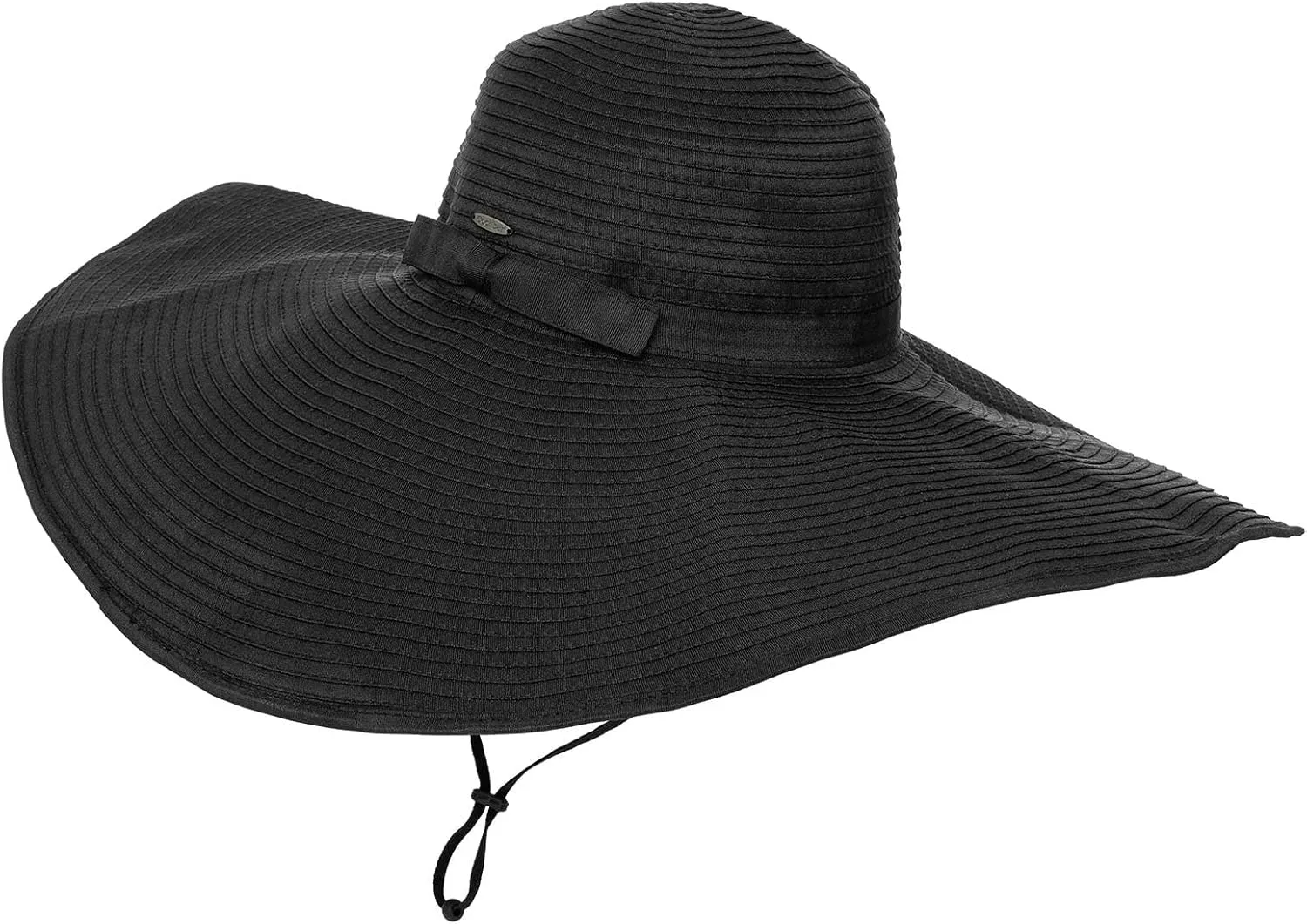 Women's Wide Brim Poolside Hat - UPF 50 Sun Protection - Elegant and Packable - Shelby (One Size)