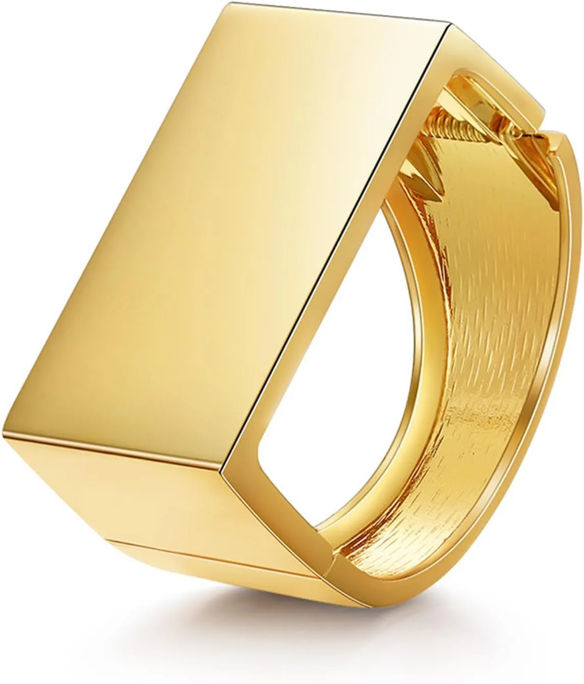 YBMYCM Wide Cuff Chunky Gold Bracelets for Women Open Cuff Bangles Bling Rhinestone Wrist Cuff Bracelets for Women as Gifts