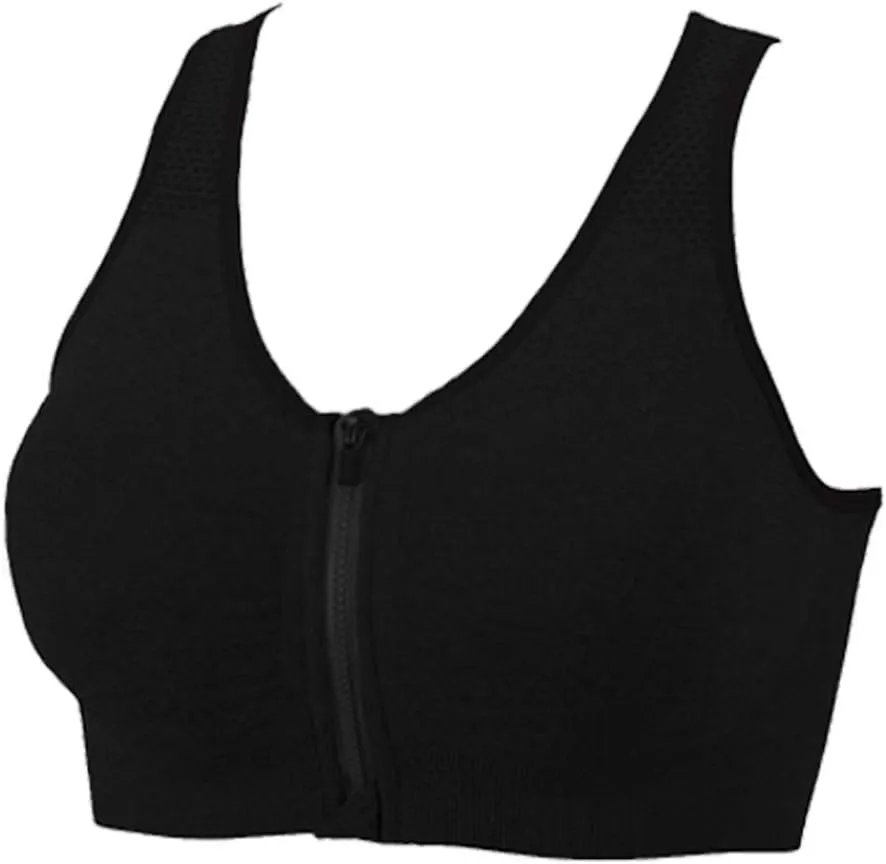 YEYELE Medium Support and Removable Pad Tank Top Racerback Post Surgery Sports Bras for Women